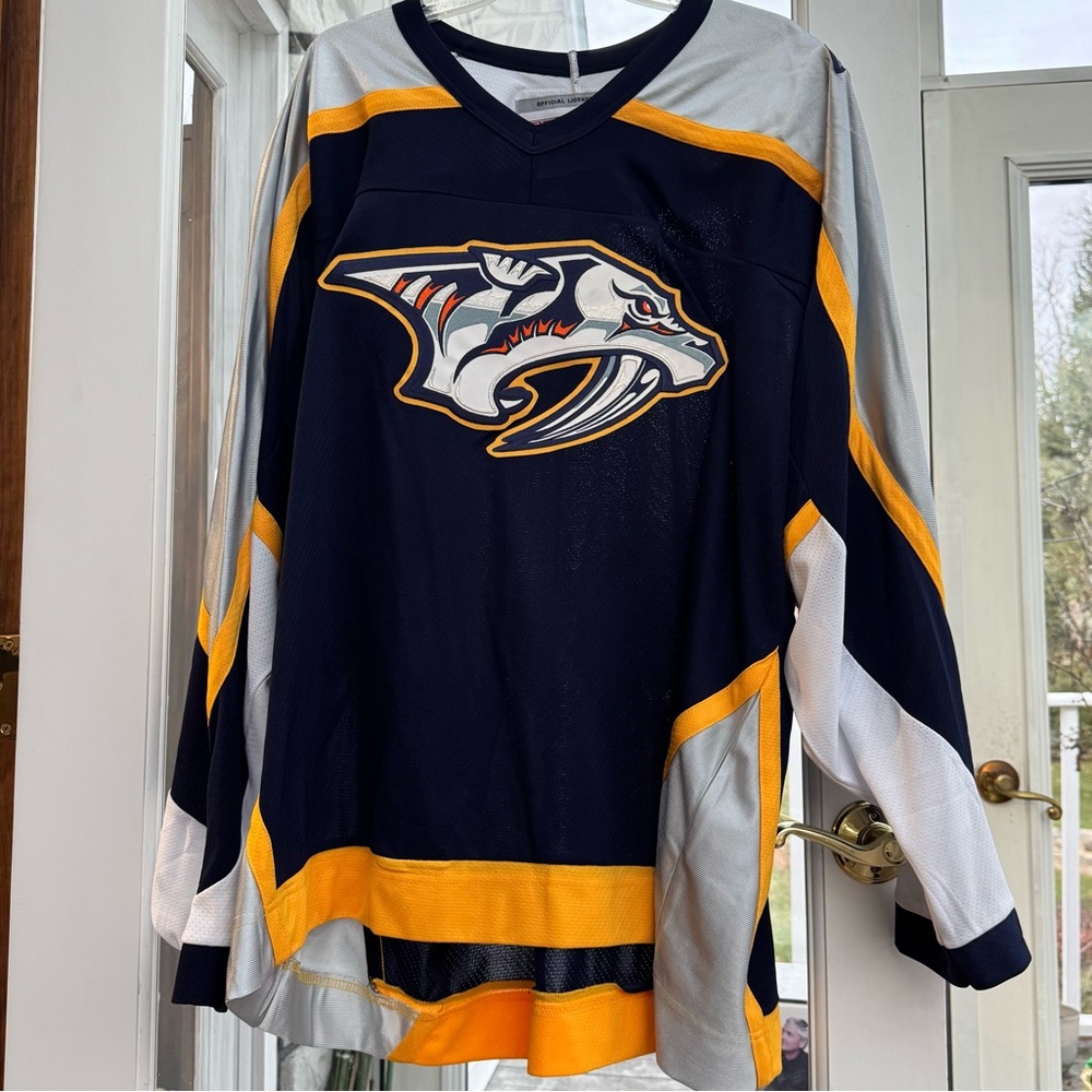 Nashville predators hockey jersey
